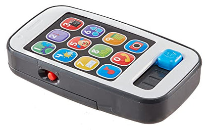 Fisher-Price Baby & Toddler Toy, Laugh & Learn Smart Phone, Gray with Lights & Educational Music for Infants Ages 6+ Months