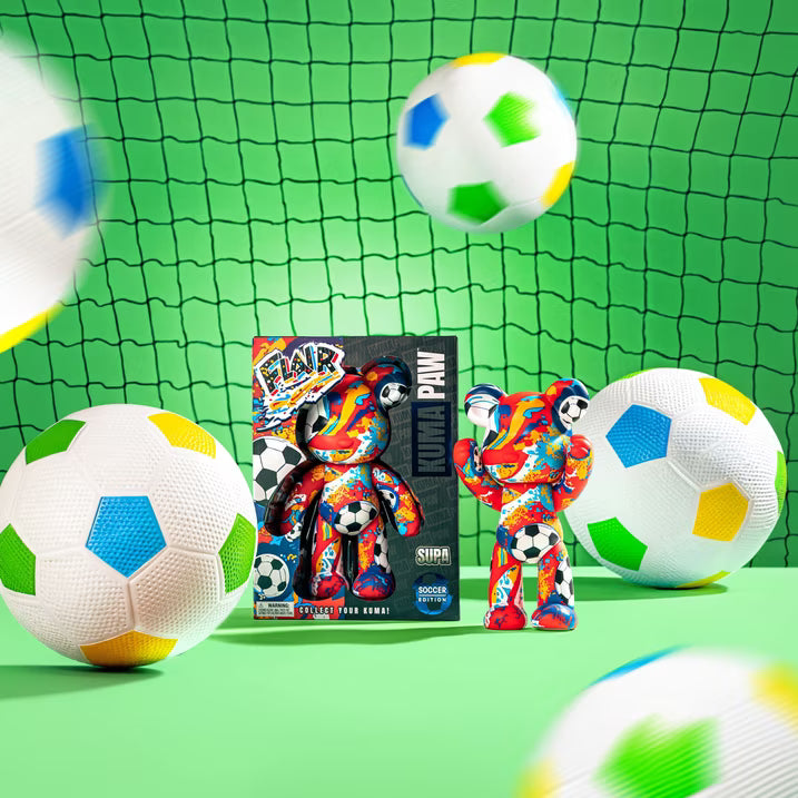 Kuma Paws 9.5" Art Bear - World Cup Edition, Flair