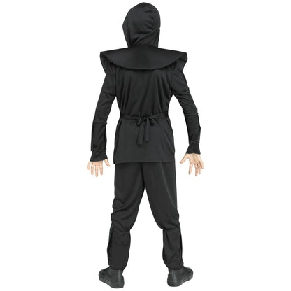 Skull Ninja Halloween Costume for Children, Boys Size L (10/12), by Way to Celebrate