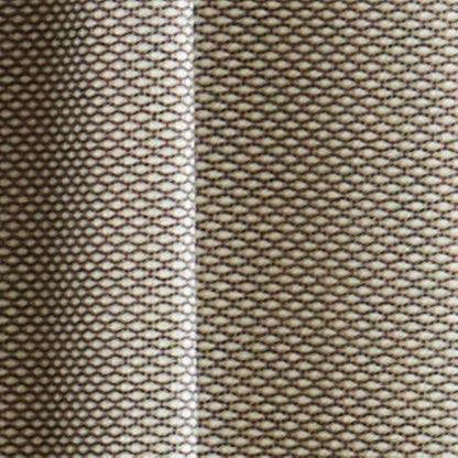 Mainstays Farmhouse Beige Diamond Light Filtering Rod Pocket Panel Pair, 76" x 84"