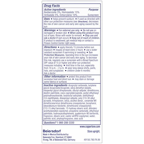 Coppertone Every Tone Invisible Finish Hydrating Face Sunscreen SPF 60+, 1.7 fl oz