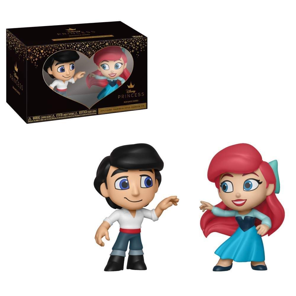 Funko Disney Princess mini vinyl Prince Eric and Ariel figures with romance series box