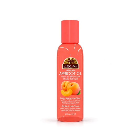 Apricot Blended Oil for Hair&Skin Paraben Free|Restores Moisture To Dry,Flaky&Itchy Skin|Helps Treat Dandruff&Adds Radiance To Hair|For All Hair Textures And All Skin Types|M