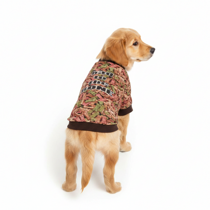 Casual Canine Photo Real Tee, Medium, Bones