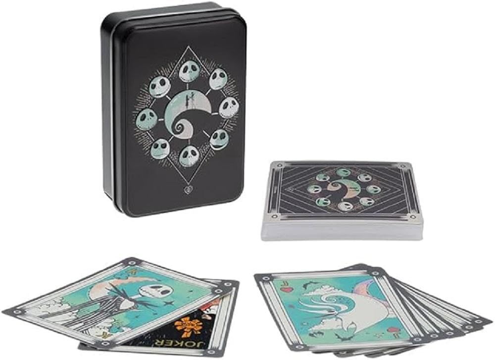 Paladone Nightmare Before Christmas Playing Cards in Collectable Tin