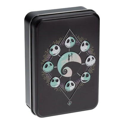 Paladone Nightmare Before Christmas Playing Cards in Collectable Tin - Officially Licensed Disney Merchandise, Standard Deck of 52 Cards with Character Illustrations, Gift for Jack Skellington Fans