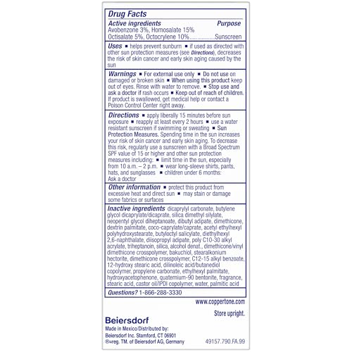 Coppertone Every Tone Invisible Finish Age UV Defense Face Sunscreen SPF 60+, 1.7 fl oz