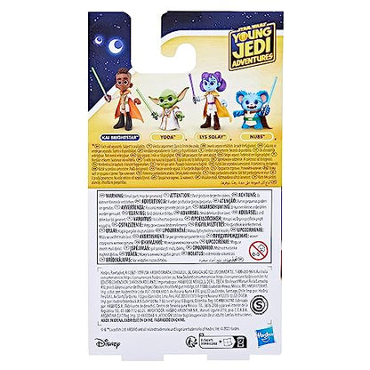 Star Wars: Young Jedi Adventures Kai Brightstar Action Figure, 4-Inch Scale Toys, Preschool Toys for 3 Year Old Boys & Girls