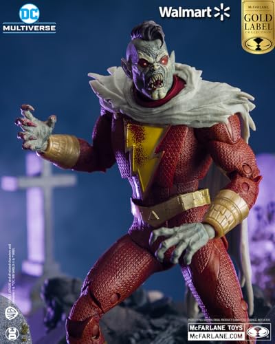 McFarlane DC Multiverse Shazam (DC vs Vampires) Gold Label 7" Action Figure