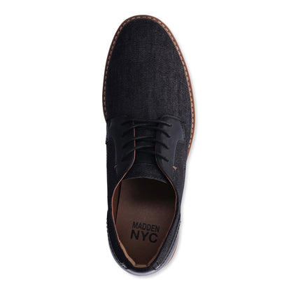 Madden NYC Men's Leo Denim Dress Oxford Shoe