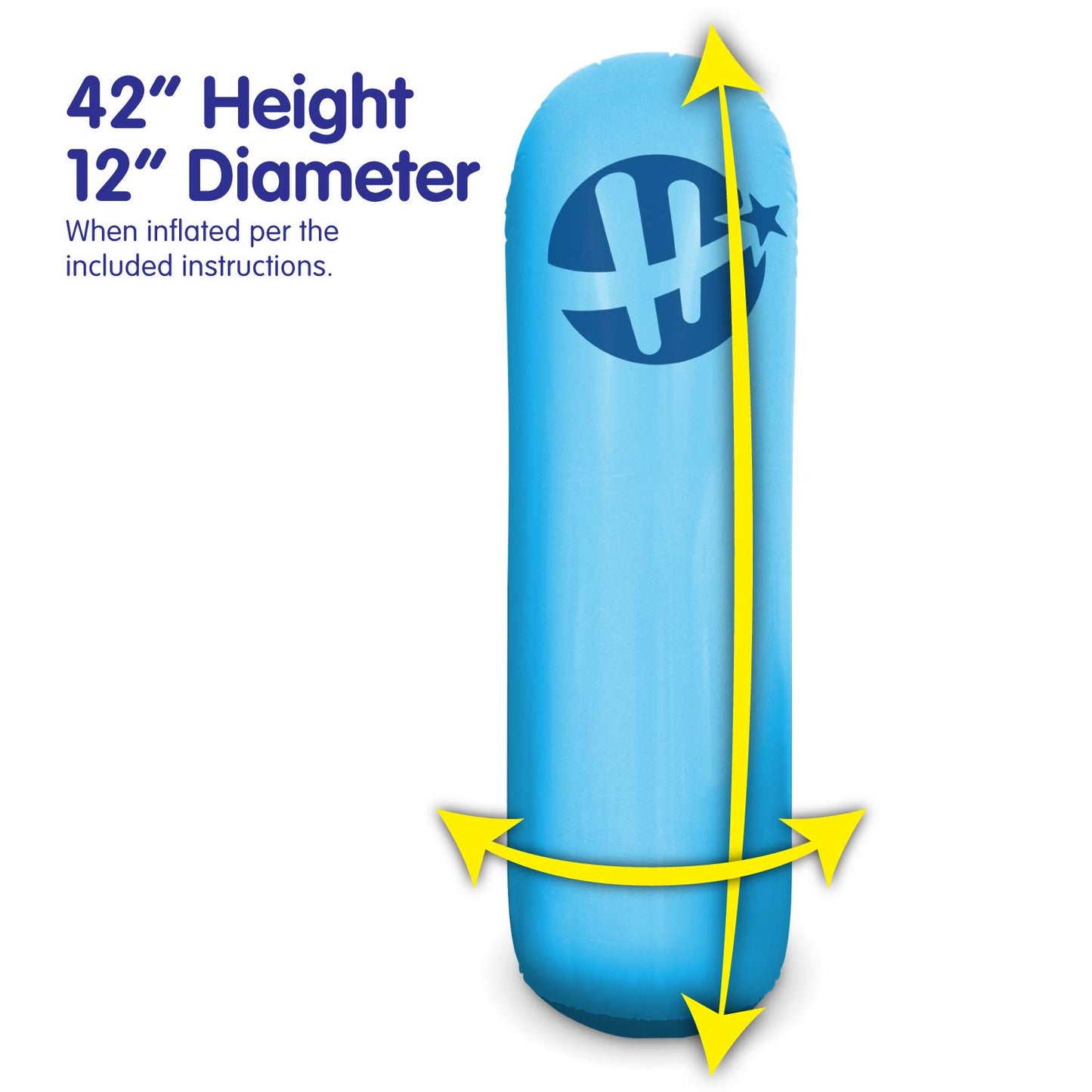 Hedstrom Disney Frozen 2 Bop Bag Inflatable Punching Bag, 42 Inch