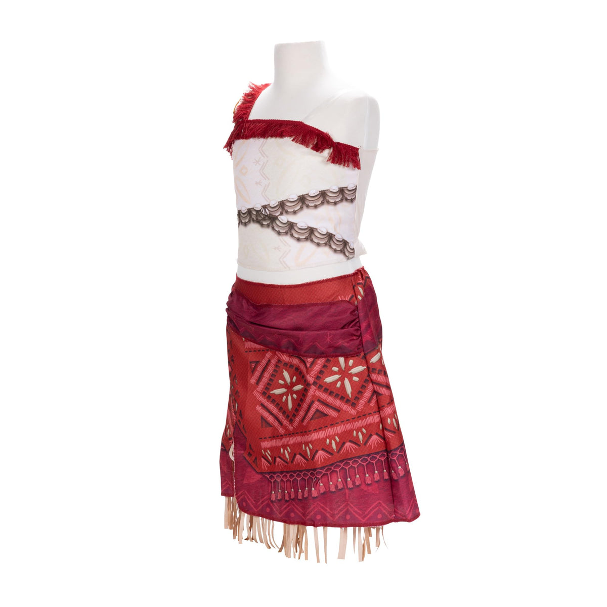 Disney Moana 2 Moana Dress Costume for Girls Adventure Outfit Fashion for Pretend Play Dress Up, Officially Licensed by Disney, Great Birthday & Holiday Gift for Girls