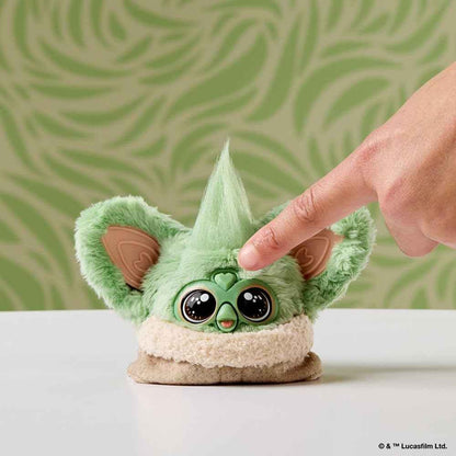 Furby Furblets Star Wars Grogu Collectible Electronic Plush Toy, Officially Licensed