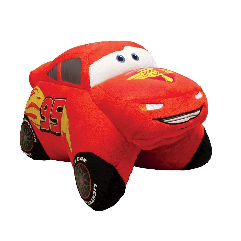 Pillow Pets Pee Wee, Disney Pixar Cars 2 Lightning McQueen, 11"