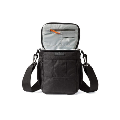 Lowepro LP36864-0WW, SH 120 II Adventure Bag for Camera, Compact Size, Fits DSLR with Attached Kit Lens, Memory Card, Small Accessories UPC: 056035368646