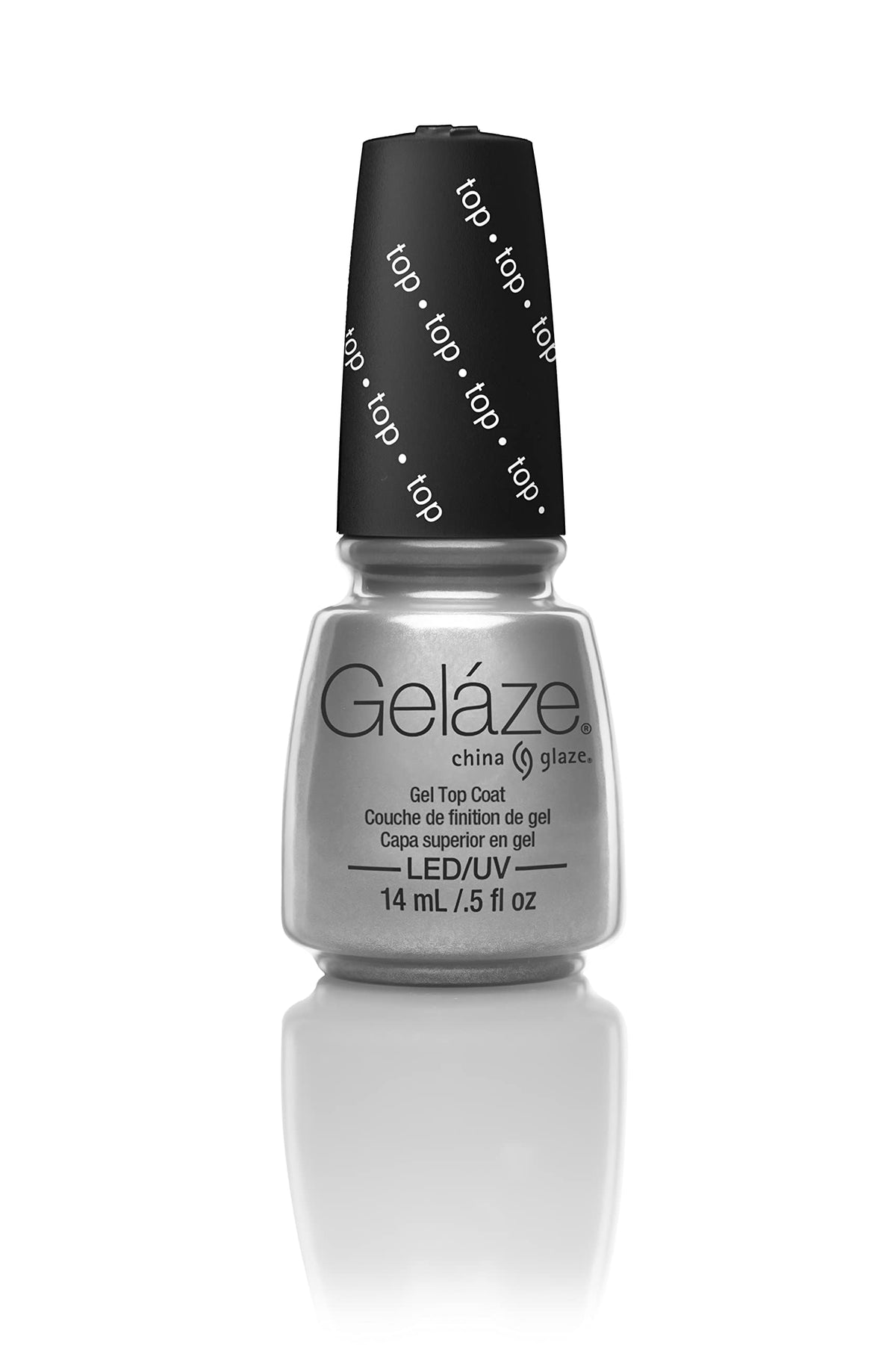 China Glaze Gelaze Gel Top Coat, 0.5 fl oz