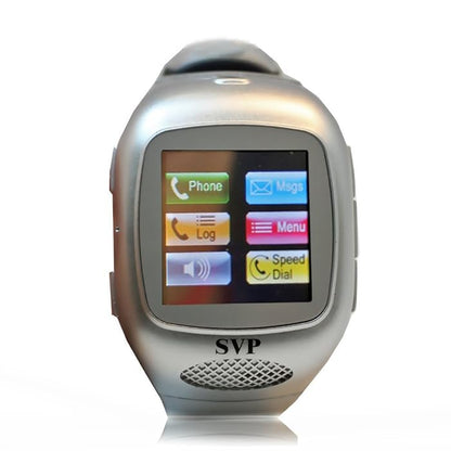 SVP G13 Smart Watch Unlocked GSM Cellphone - Silver