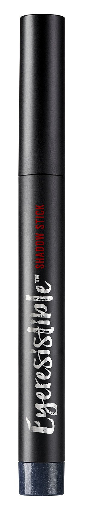Ardell Eyeresistible shadow stick in black case with a navy blue shade at the base
