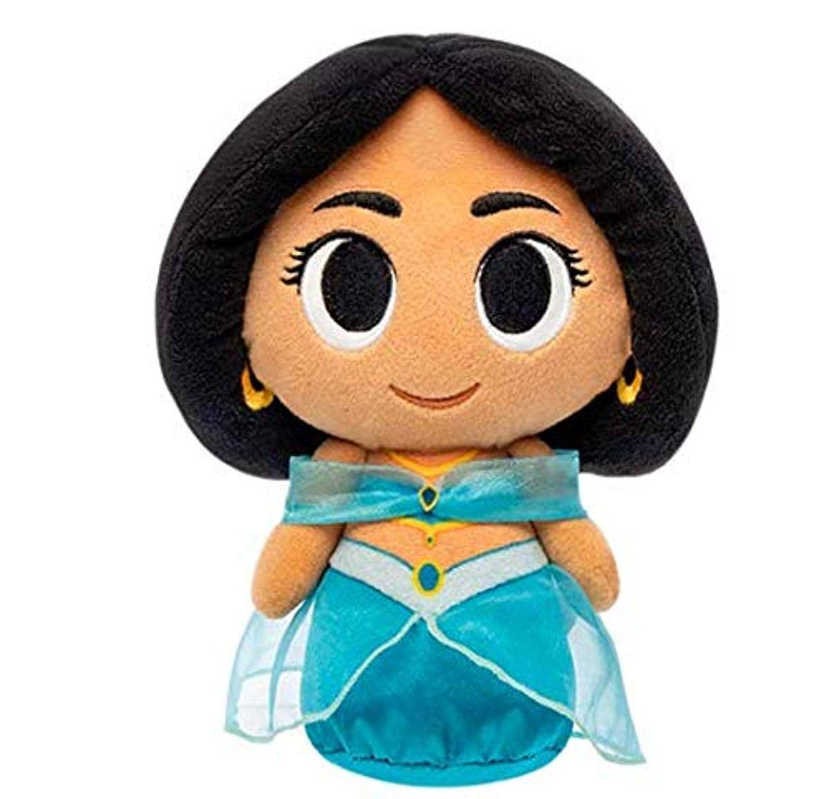 Funko Supercute plush Princess Jasmine with black hair and teal outfit
