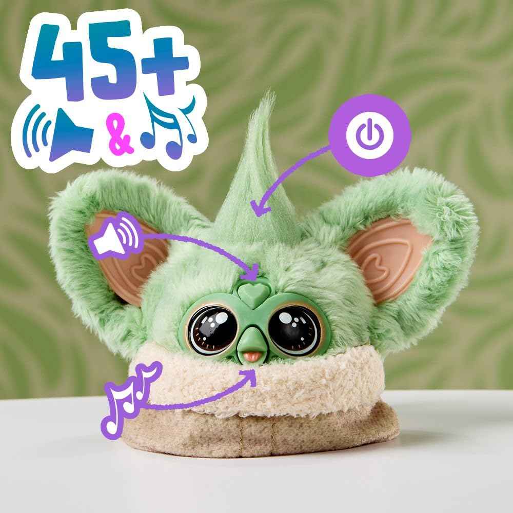 Furby Furblets Star Wars Grogu Collectible Electronic Plush Toy, Officially Licensed