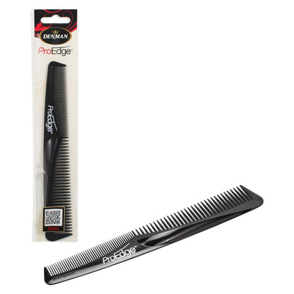 Denman Proedge Professional Comb, Black