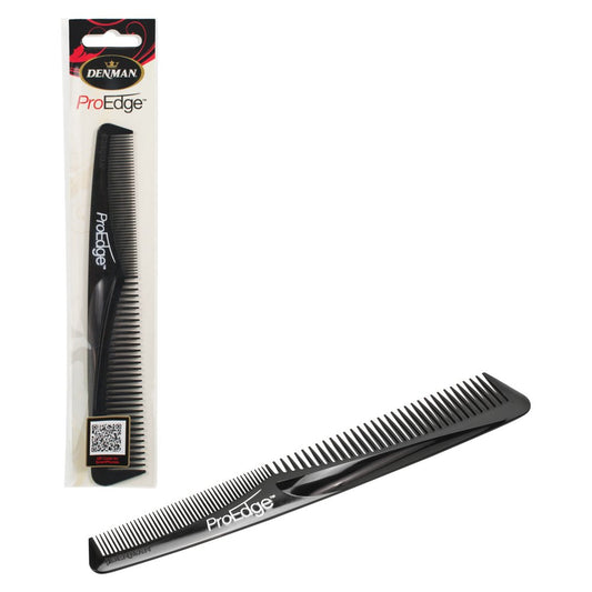 Denman Proedge Professional Comb, Black