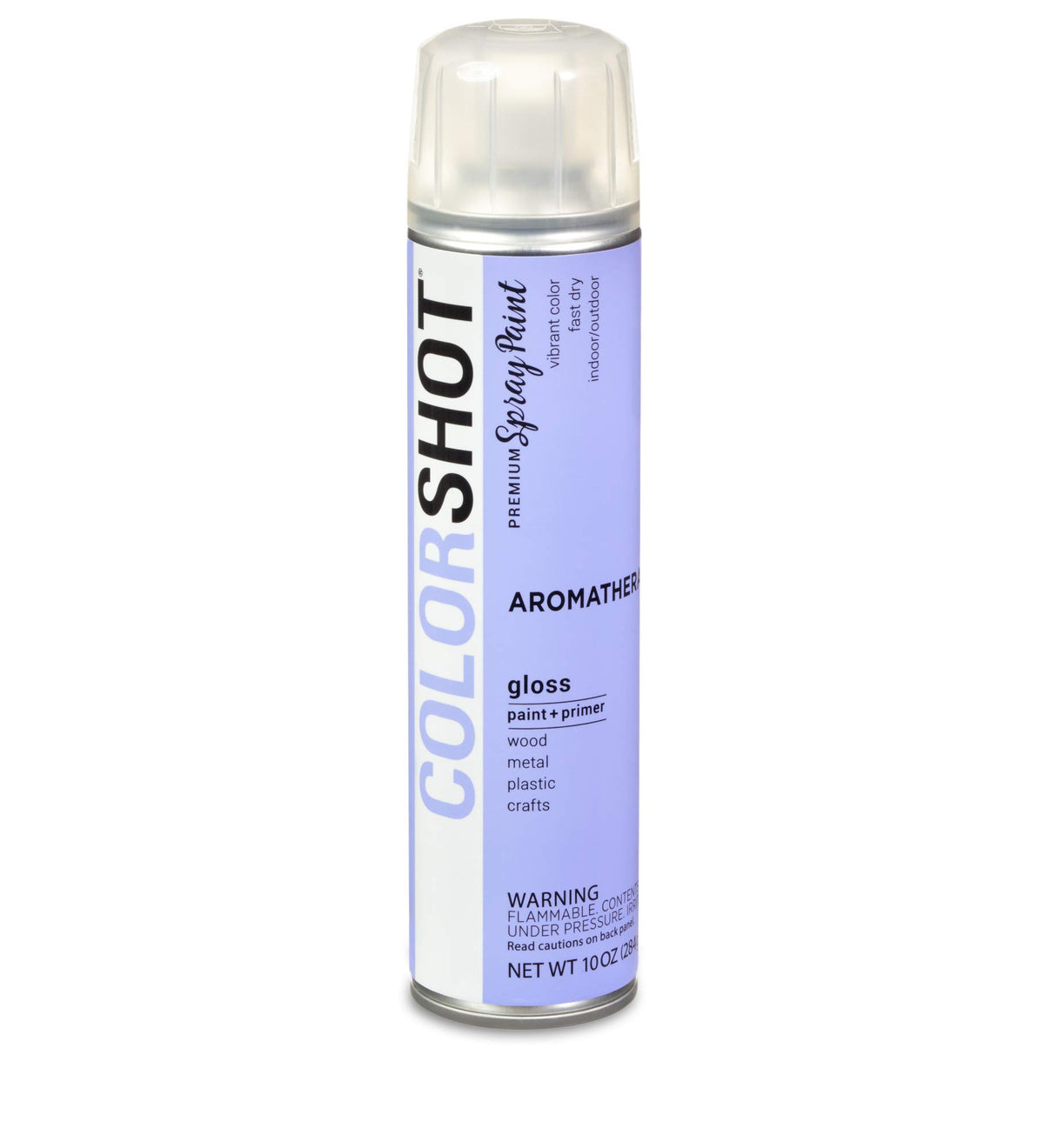 Lavender 10 oz can of gloss spray paint and primer in shade Aromatherapy