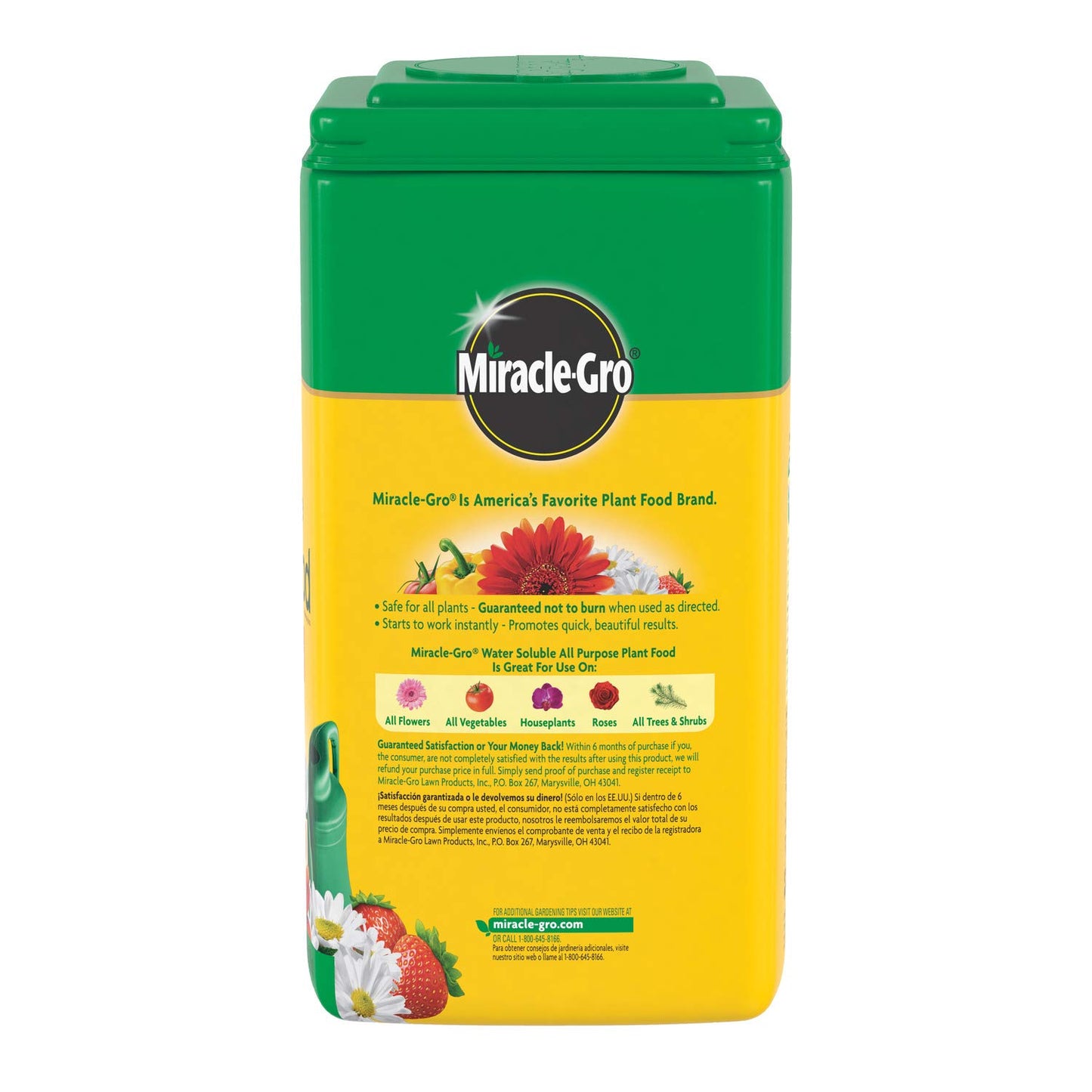 Miracle-Gro Water Soluble All Purpose Plant Food - Fertilizer For All Indoor or Outdoor Plants including Roses, Flowers, Vegetables, Houseplants, Trees, and Shrubs, 5.5 lbs.