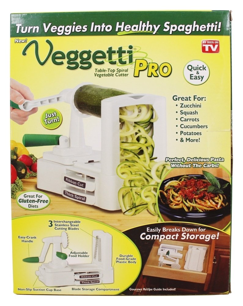 Tabletop Spiral Vegetable Cutter