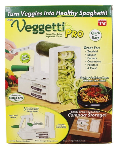 Tabletop Spiral Vegetable Cutter