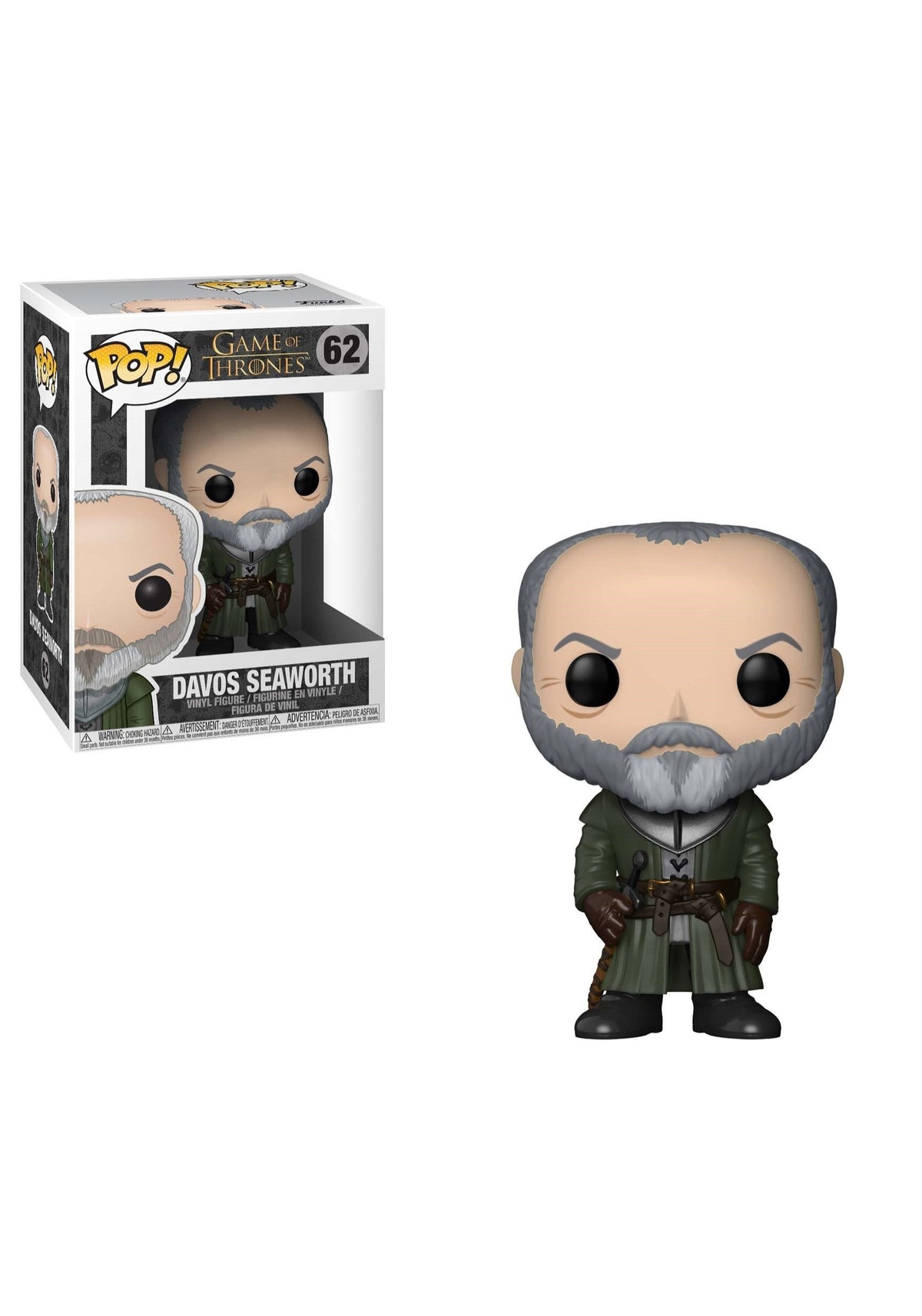 Funko Pop! TV: Game of Thrones - Davos Seaworth Vinyl Figure