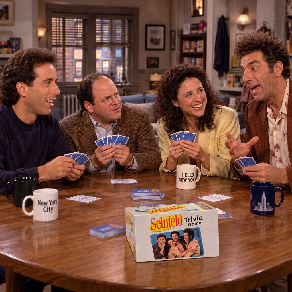 Spin Master Seinfeld Trivia Game