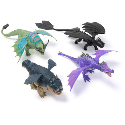 DreamWorks Dragons, How to Train Your Dragon, Toothless 9” Action Figure, Kids Toys for Ages 4 and up
