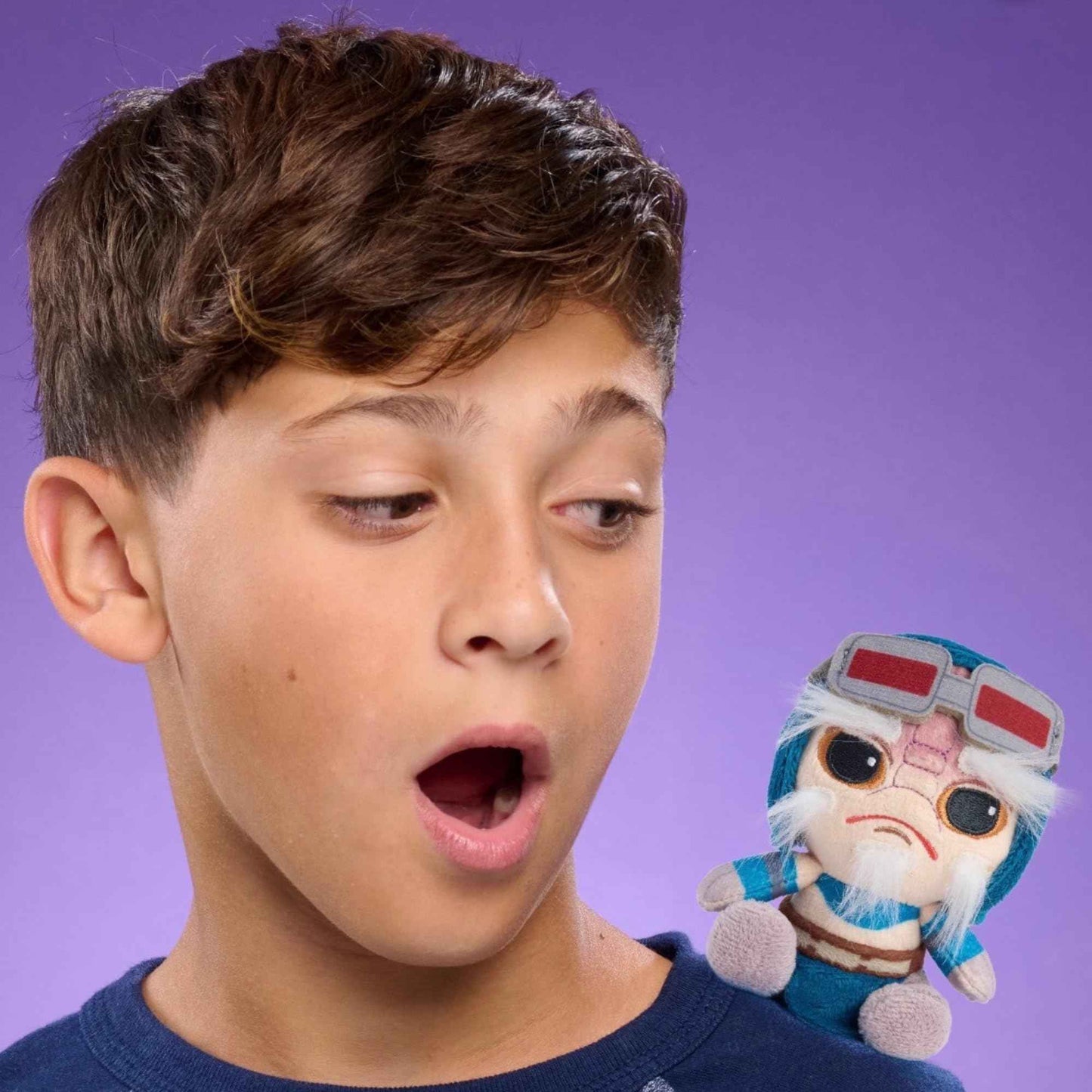 Disney Perch'd Star Wars Anzellan Plush Shoulder Sitter, 3.75 Inch Stuffed Character Figure