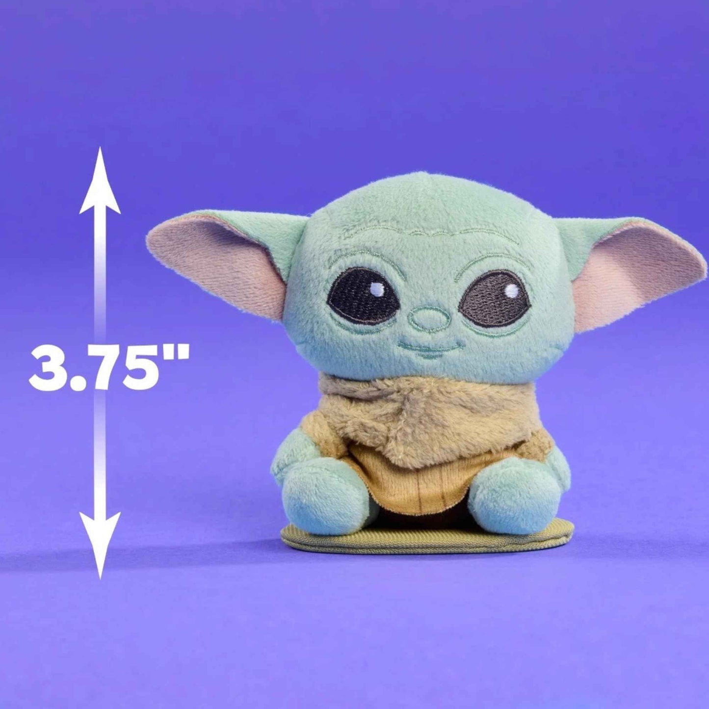 Star Wars Perch'd Grogu Shoulder Plush Toy, 3.75 Inch, for Ages 3 and Up