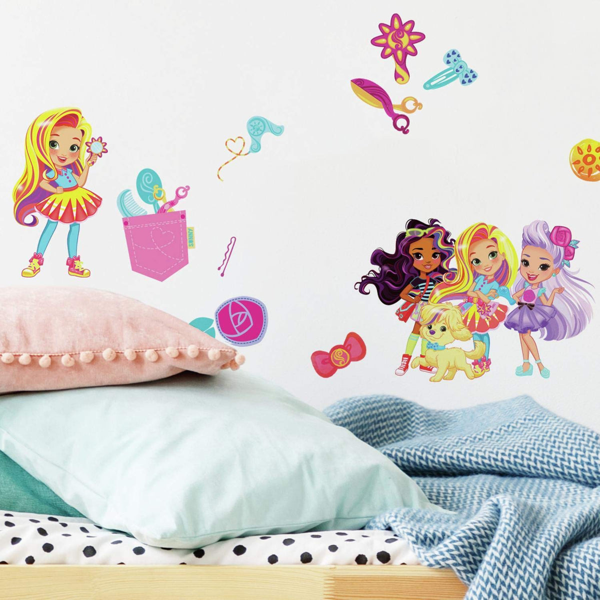 RoomMates RMK4052SCS Sunny Day Peel and Stick Wall Decals