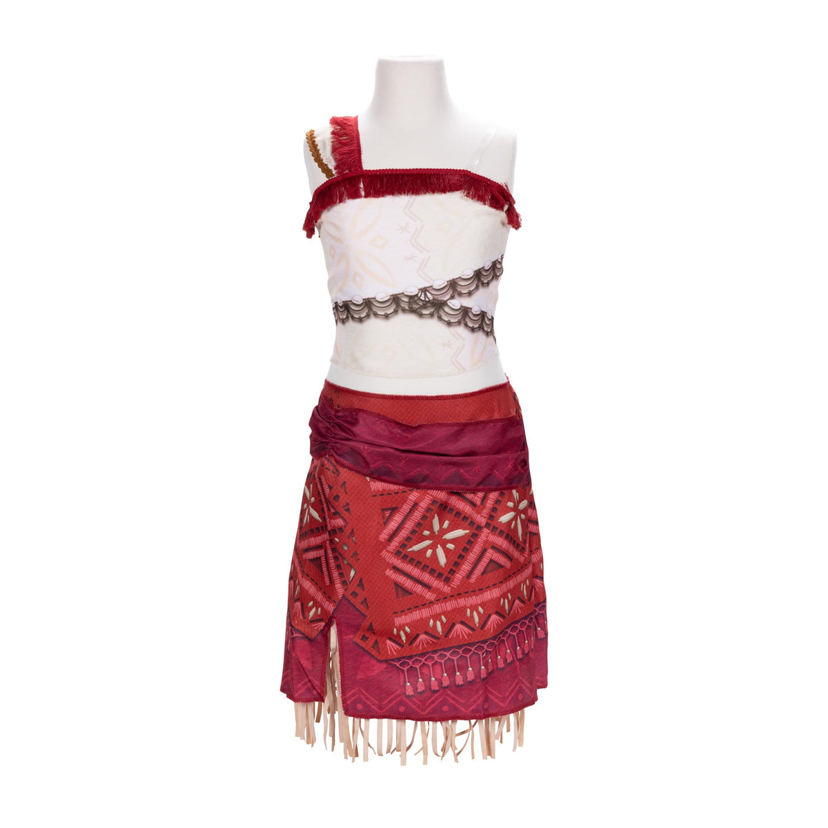 Disney Moana 2 Moana Dress Costume for Girls Adventure Outfit Fashion for Pretend Play Dress Up, Officially Licensed by Disney, Great Birthday & Holiday Gift for Girls