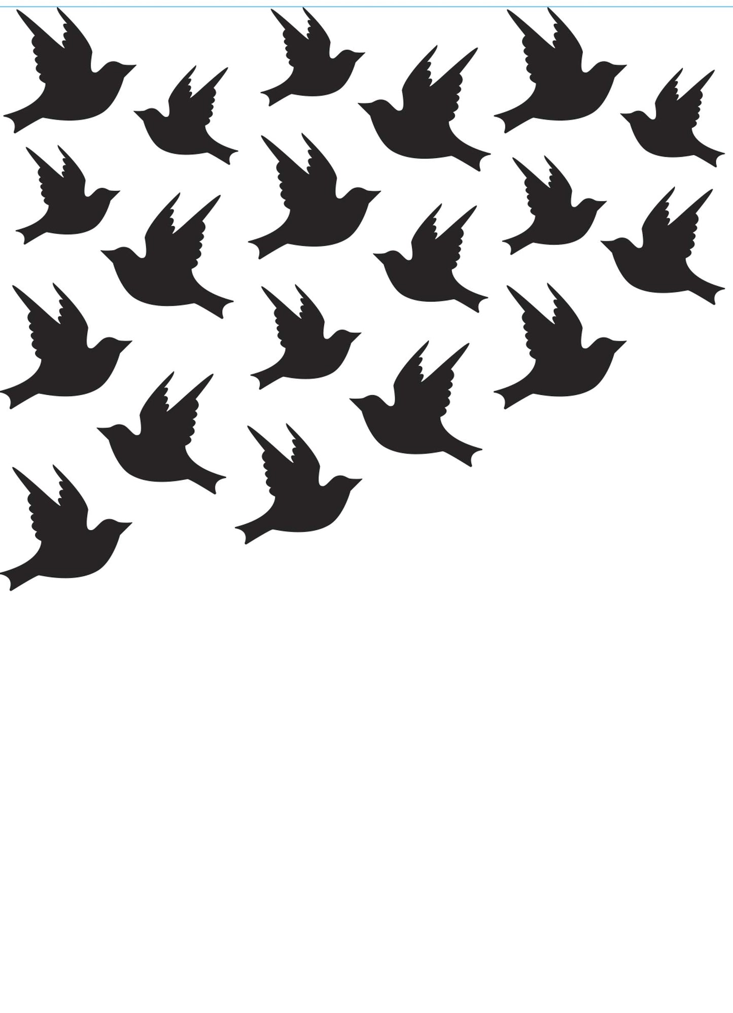 Darice Birds, 4.25 x 5.75 inches Embossing Folder, Clear
