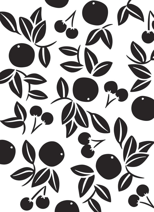 Darice 30032600 Craft Ideas and Home Decors, Cherry Embossing Folder, 4.25" x 5.75", 1ct