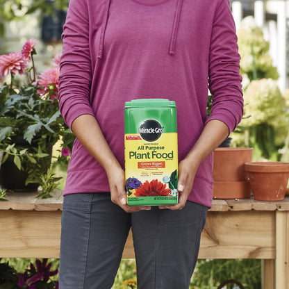 Miracle-Gro Water Soluble All Purpose Plant Food - Fertilizer For All Indoor or Outdoor Plants including Roses, Flowers, Vegetables, Houseplants, Trees, and Shrubs, 5.5 lbs.
