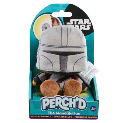 Perch'd Star Wars The Mandalorian™ Shoulder Plush, 3.75 Inch, for Ages 3+