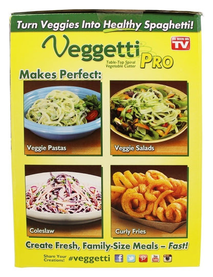 Tabletop Spiral Vegetable Cutter