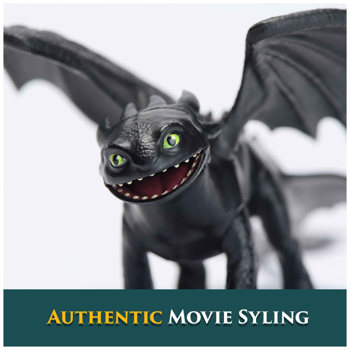 DreamWorks Dragons, How to Train Your Dragon, Toothless 9” Action Figure, Kids Toys for Ages 4 and up