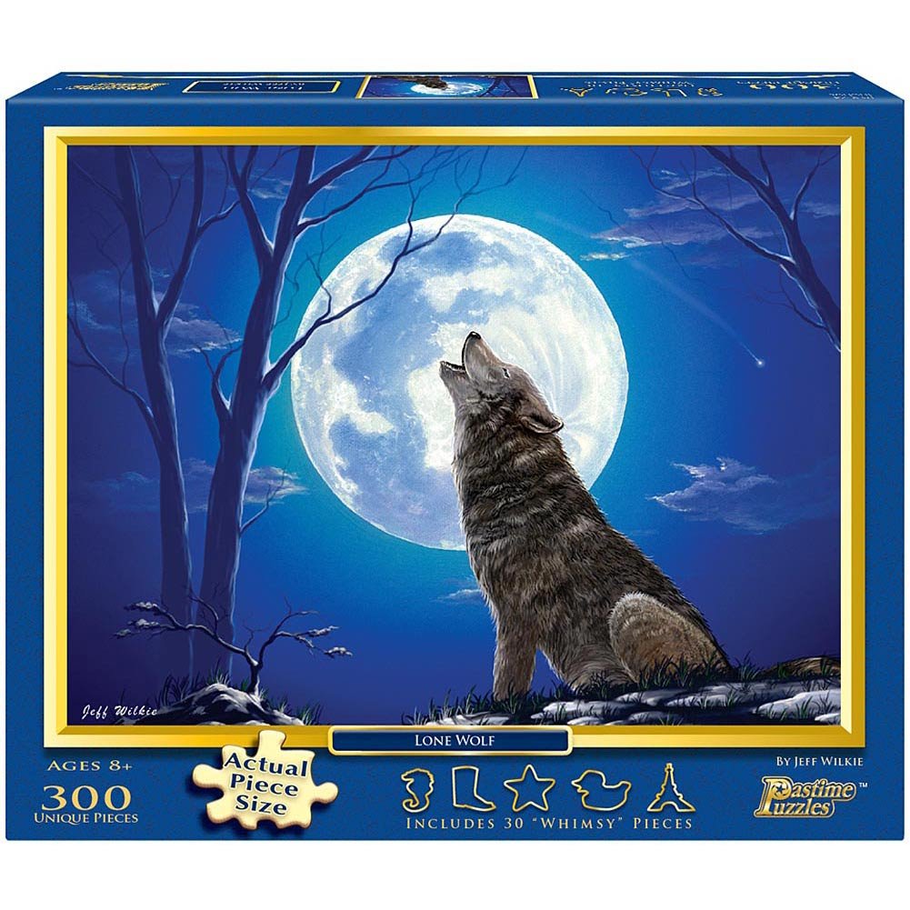 Winning Moves Lone Wolf 300-Piece Puzzle