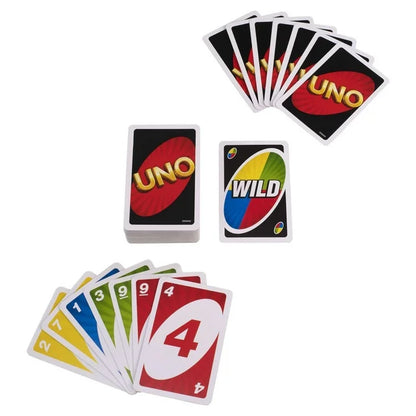 UNO Color & Number Matching Card Game for 2-10 Players Ages 7Y+