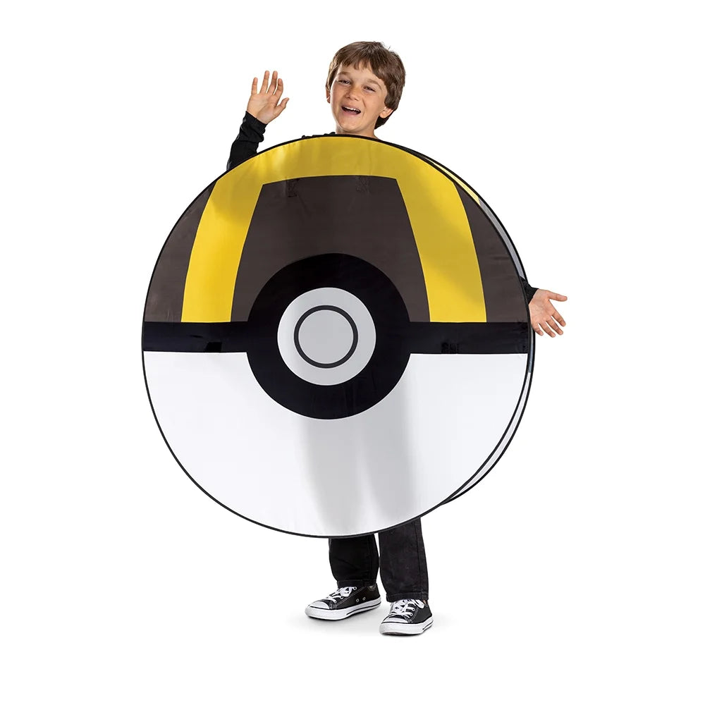 Pokemon Poke Ball Ultra Ball Pop-Out Costume, Child and Adult Ages 8+