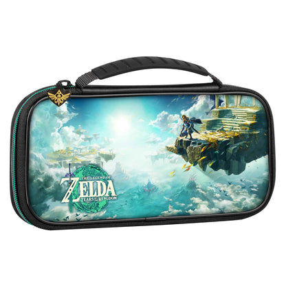Game Traveler Deluxe Licensed Travel Case Designed for Nintendo Switch, Lite, OLED, Legend of Zelda Tears of the Kingdom (NNS433)