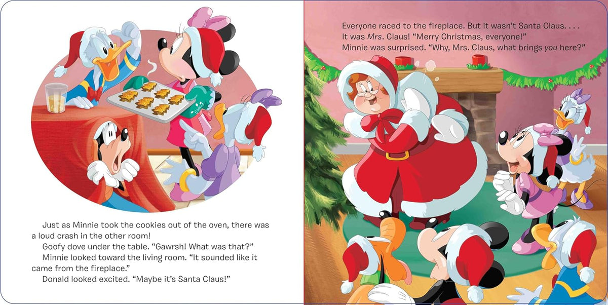 Disney Minnie Saves Christmas Read-Along Storybook & CD