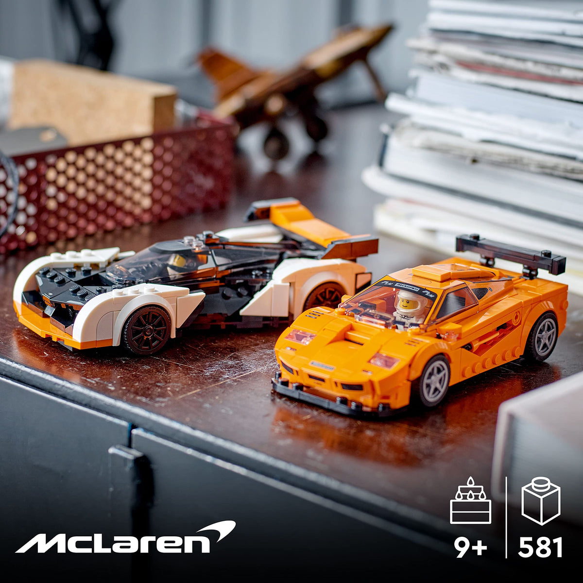 LEGO Speed Champions McLaren Solus GT & McLaren F1 LM 76918