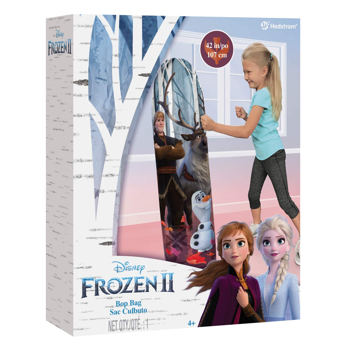 Hedstrom Disney Frozen 2 Inflatable Bop Bag, 42"